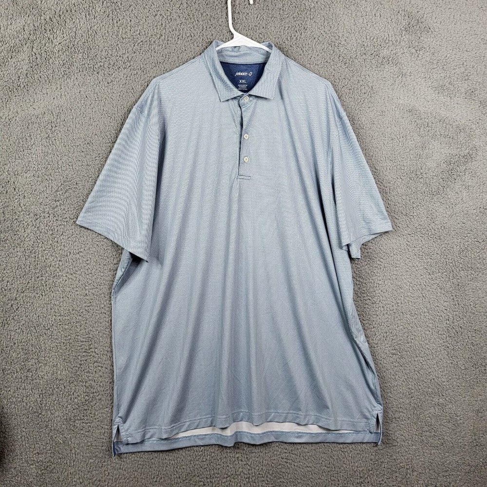 johnnie-O Light Blue Polo Shirt